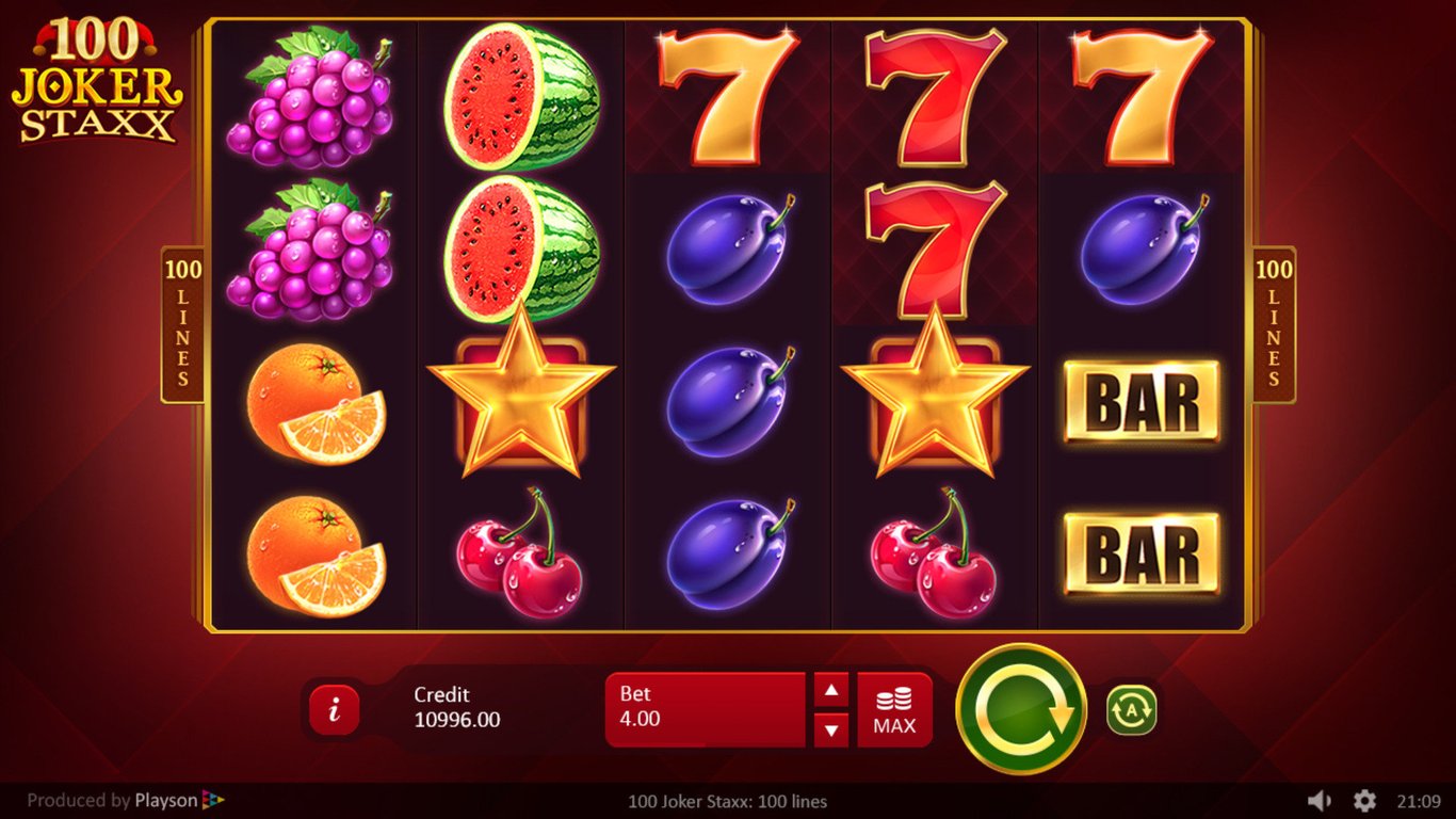 100 Joker Staxx free play 100 Joker Staxx free play