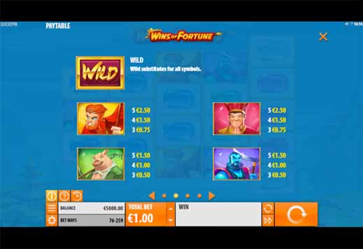 Wins Of Fortune free play Wins Of Fortune free play
