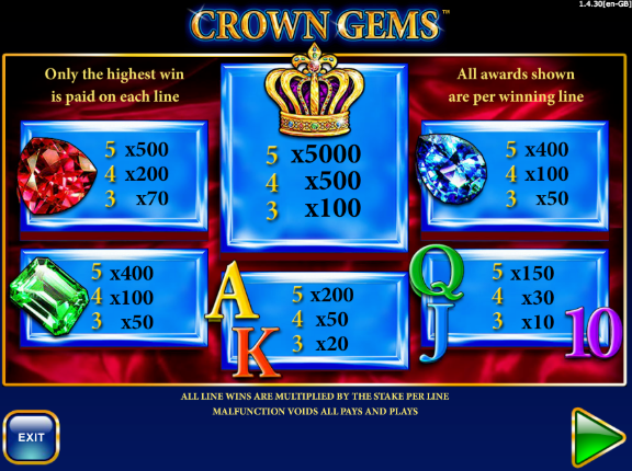 Crown Gems free play Crown Gems free play