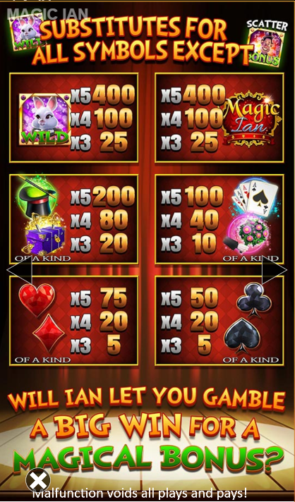 Magic Ian free play Magic Ian free play