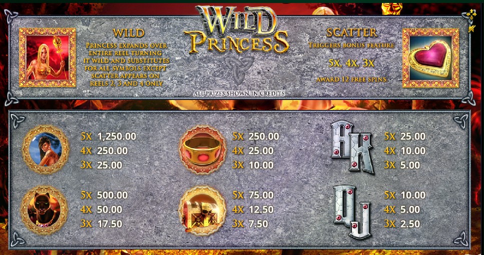 Wild Princess free play Wild Princess free play