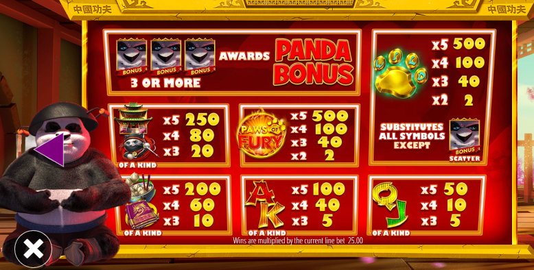 Paws of Fury free play Paws of Fury free play