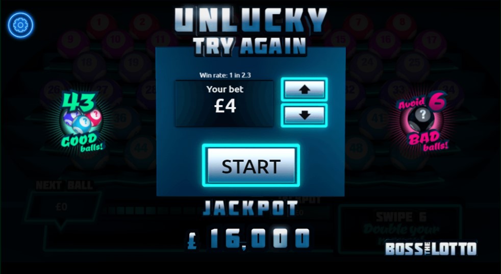 Boss the Lotto free play Boss the Lotto free play