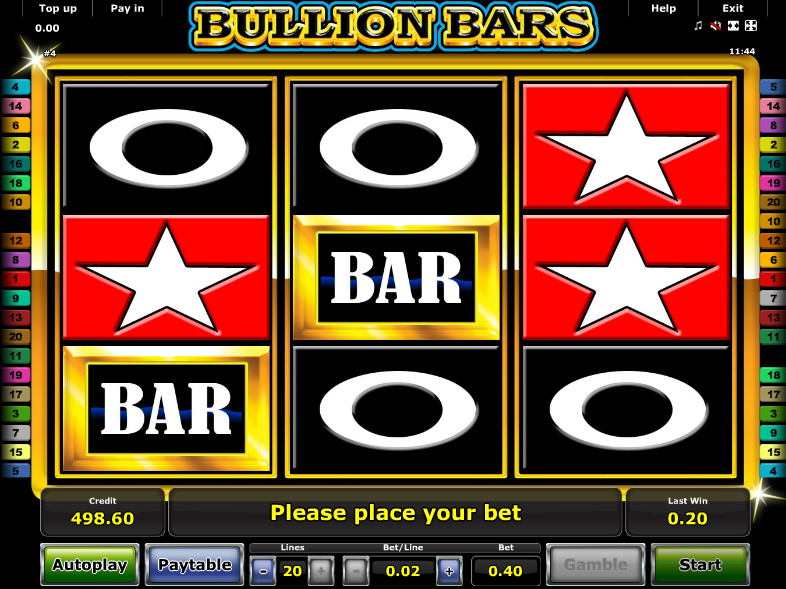 Bullion Bars free play Bullion Bars free play