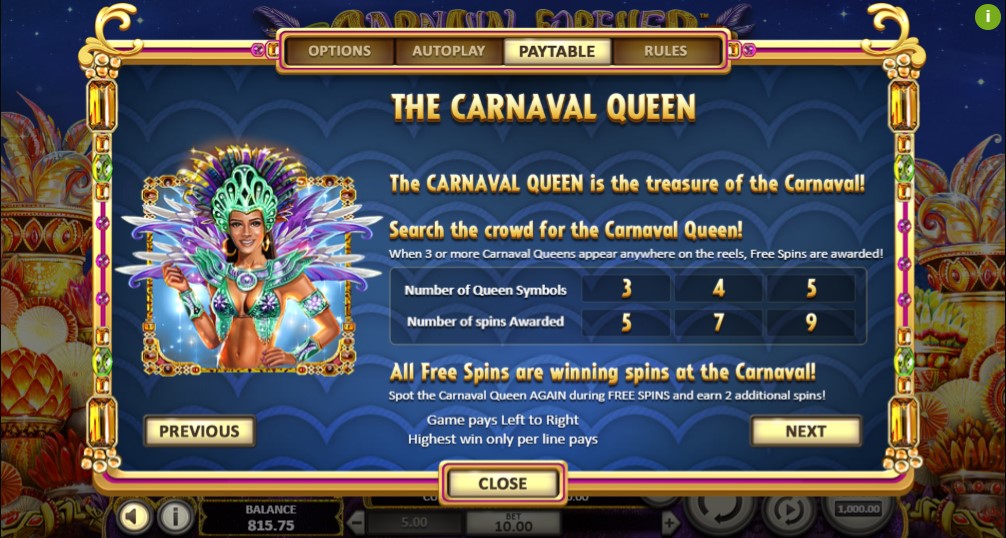 Carnaval Forever free play Carnaval Forever free play