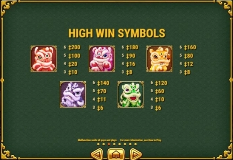5 Lucky Lions free play 5 Lucky Lions free play