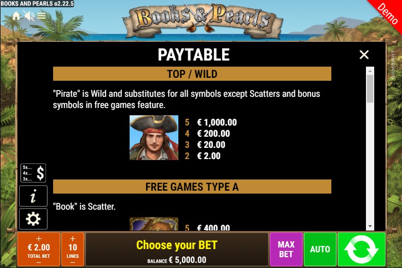 Books and Pearls free play Books and Pearls free play