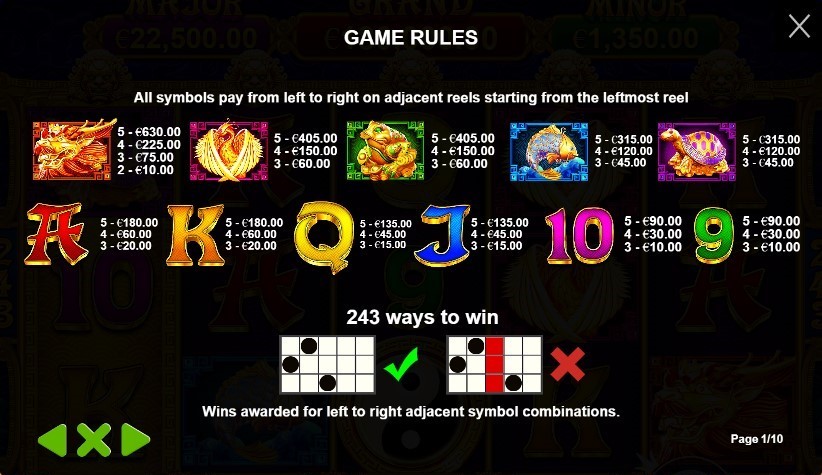 5 Lions Gold free play 5 Lions Gold free play