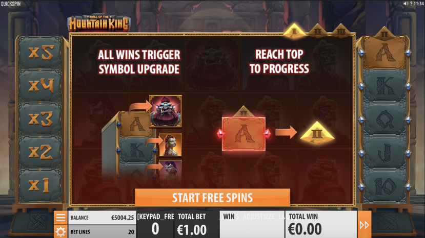Hall of the Mountain King free play Hall of the Mountain King free play