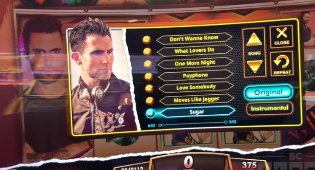 Adam Levine free play Adam Levine free play