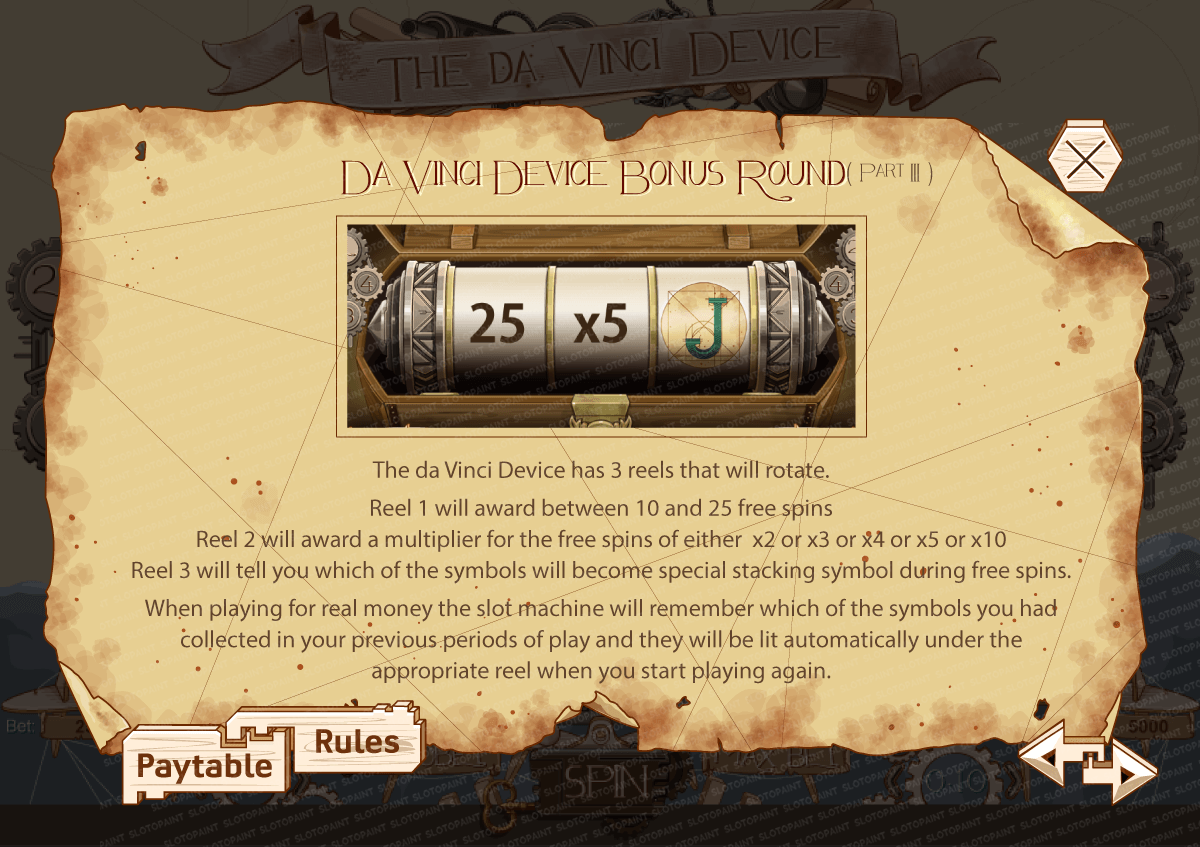 The Da Vinci Device free play The Da Vinci Device free play