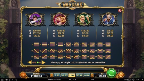 Wild Rails free play Wild Rails free play