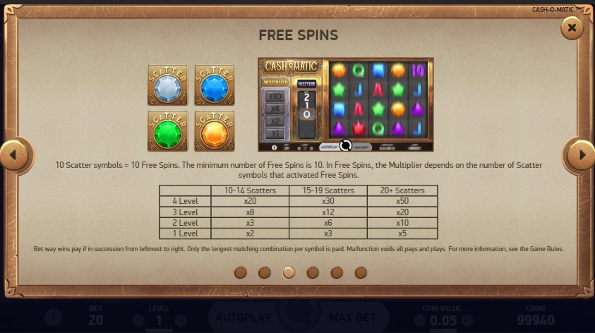 Cashomatic free play Cashomatic free play