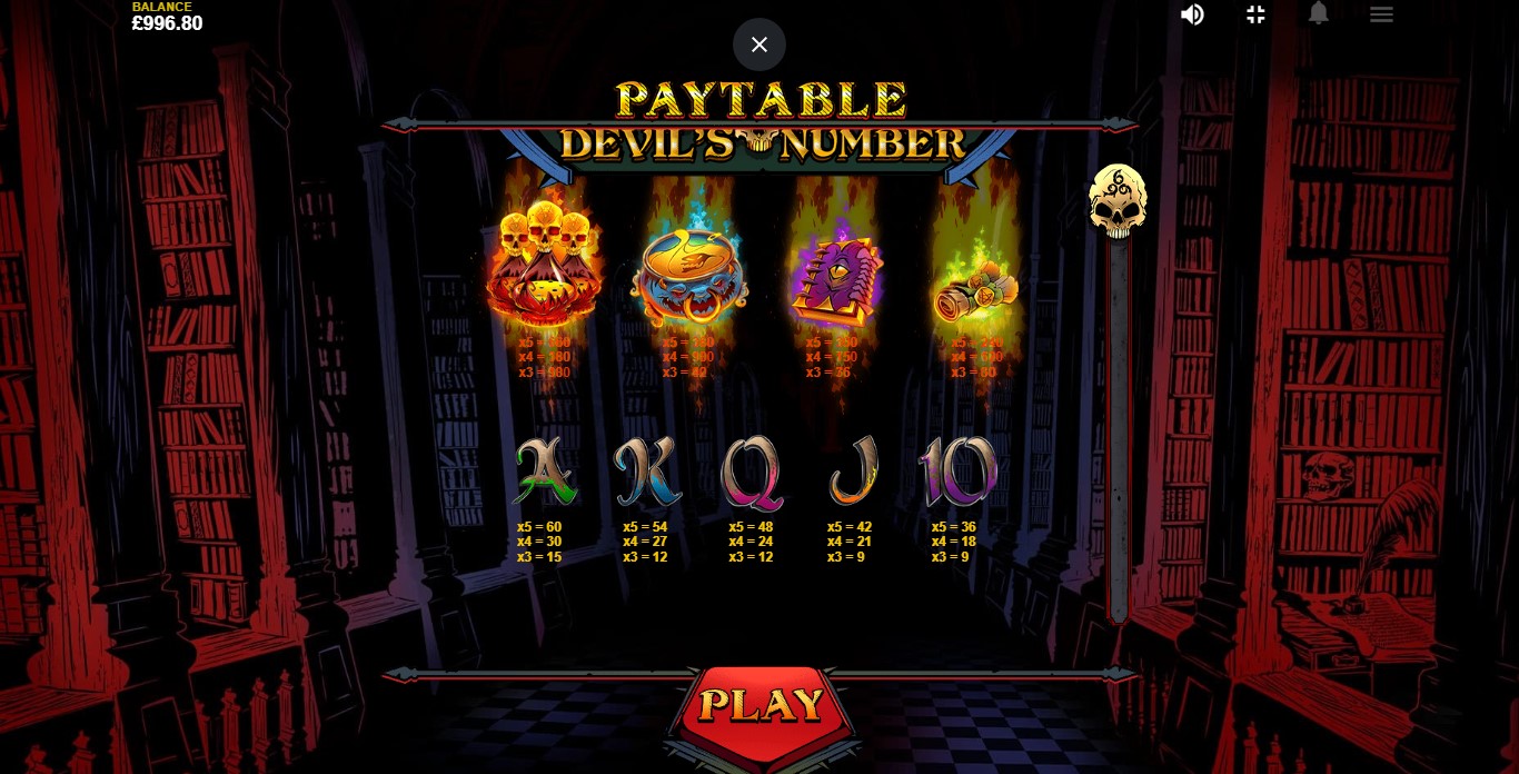 Devil's Number free play Devil's Number free play