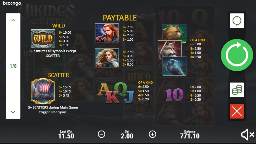 Vikings Winter free play Vikings Winter free play