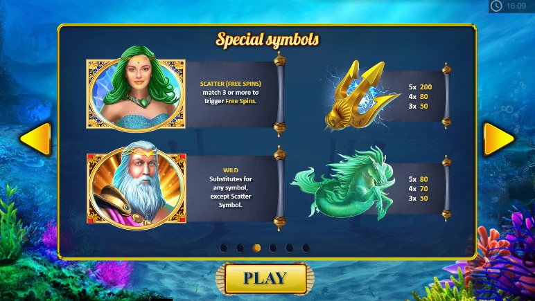 King of the Trident free play King of the Trident free play