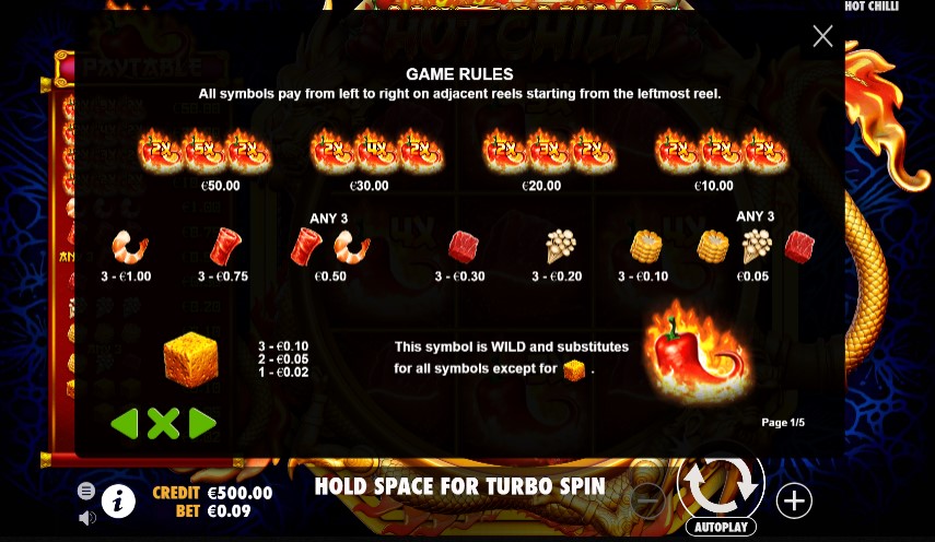 Hot Chilli free play Hot Chilli free play