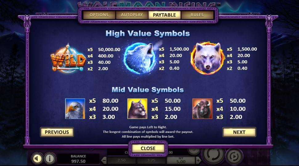 Wolf Moon Rising free play Wolf Moon Rising free play