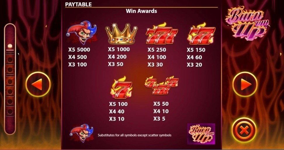 777 Burn'Em Up free play 777 Burn'Em Up free play