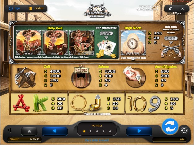 Quick Slinger Bam Bam free play Quick Slinger Bam Bam free play