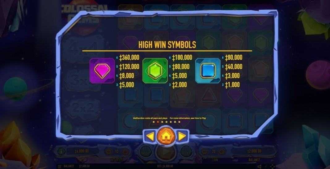 Colossal Gems free play Colossal Gems free play