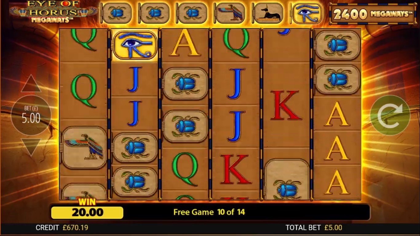 Eye of Horus Megaways free play Eye of Horus Megaways free play