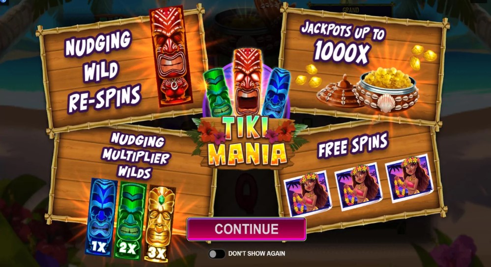 Tiki Mania free play Tiki Mania free play