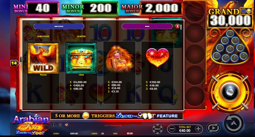 Arabian Fire free play Arabian Fire free play