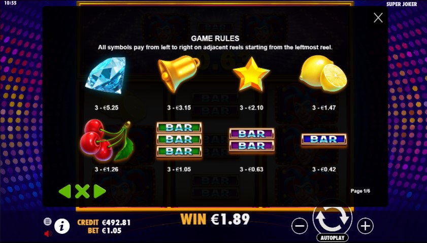 Super Joker free play Super Joker free play