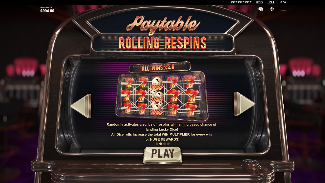 Dice Dice Dice free play Dice Dice Dice free play
