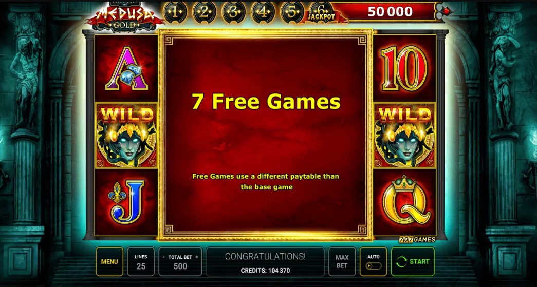 Myth of Medusa Gold free play Myth of Medusa Gold free play
