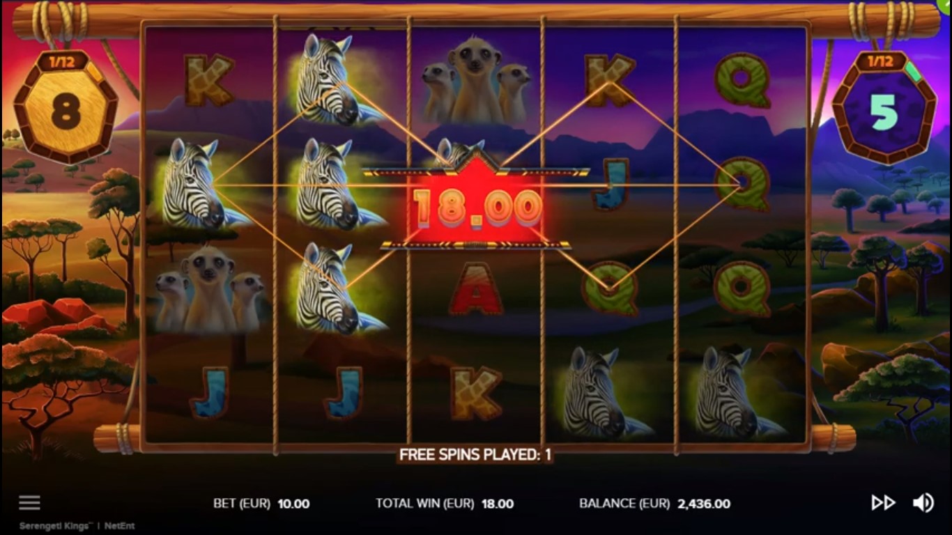 Serengeti Kings free play Serengeti Kings free play