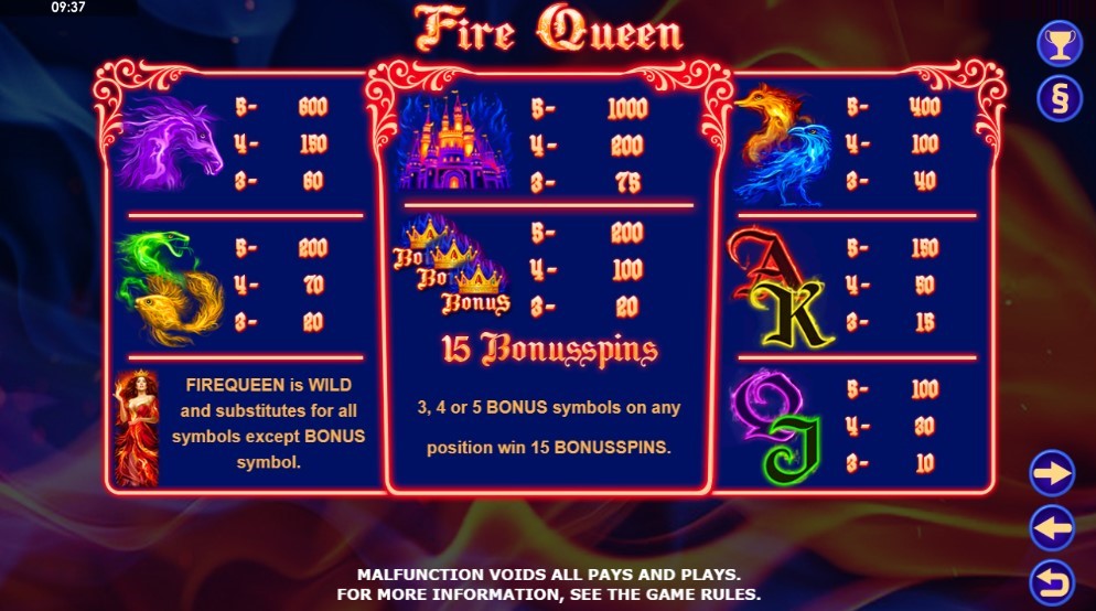 Fire Queen free play Fire Queen free play