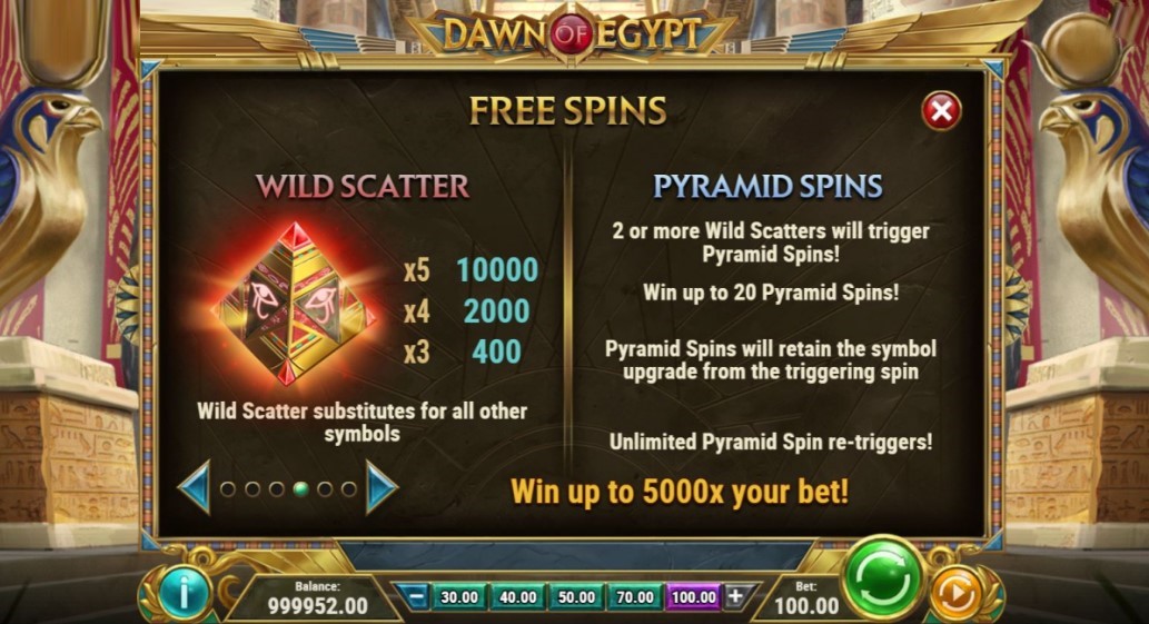 Dawn of Egypt free play Dawn of Egypt free play