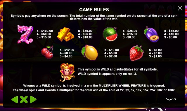 Master Joker free play Master Joker free play