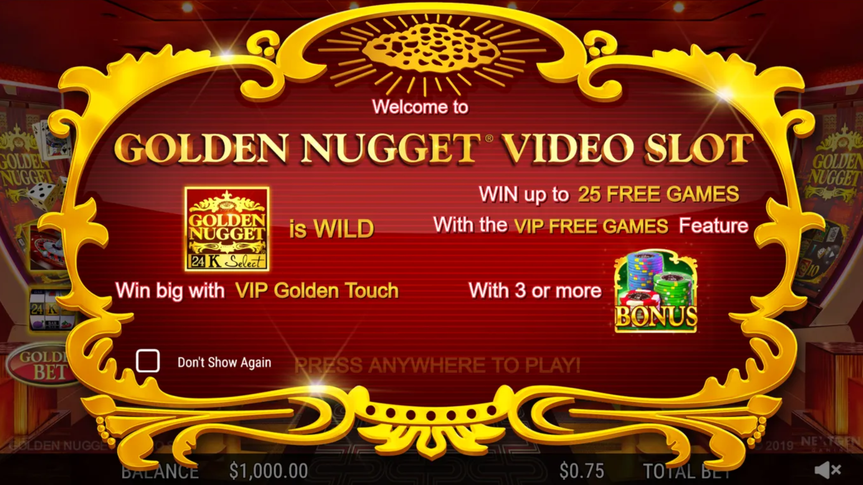 golden nugget ac online slots
