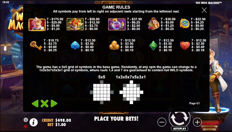 The Wild Machine free play The Wild Machine free play