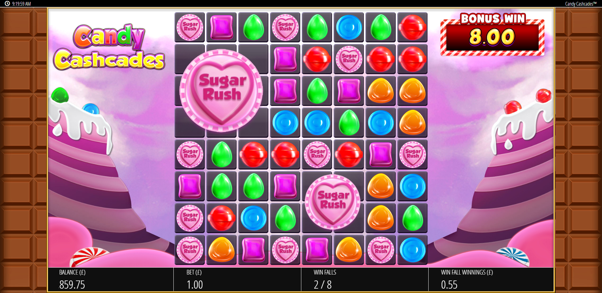 Candy Cashcades free play Candy Cashcades free play