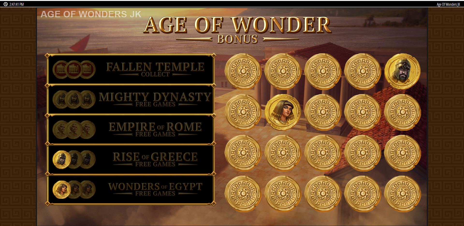 Wonder of Ages free play Wonder of Ages free play