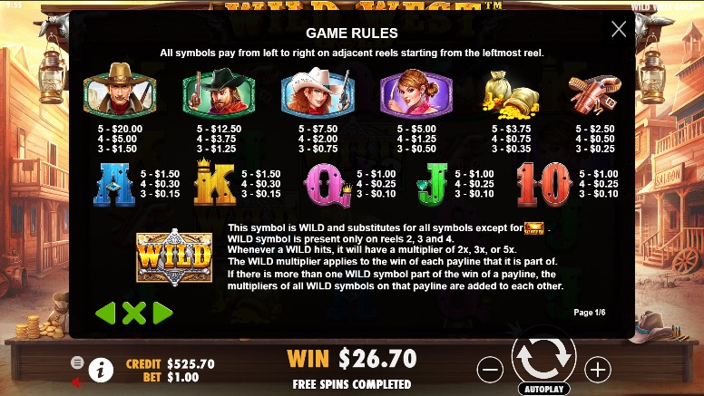 Wild West Gold free play Wild West Gold free play
