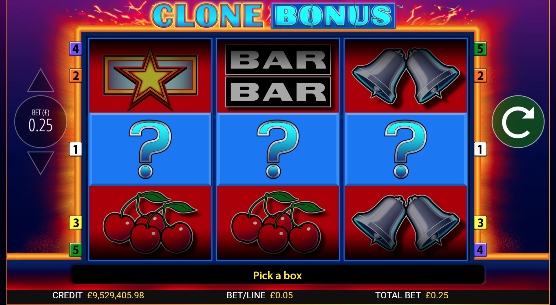 Clone Bonus 7 free play Clone Bonus 7 free play