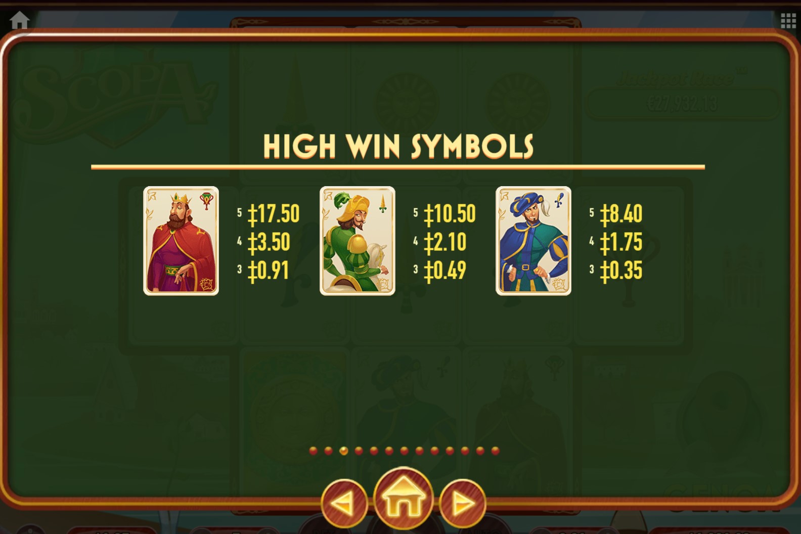 Scopa free play Scopa free play