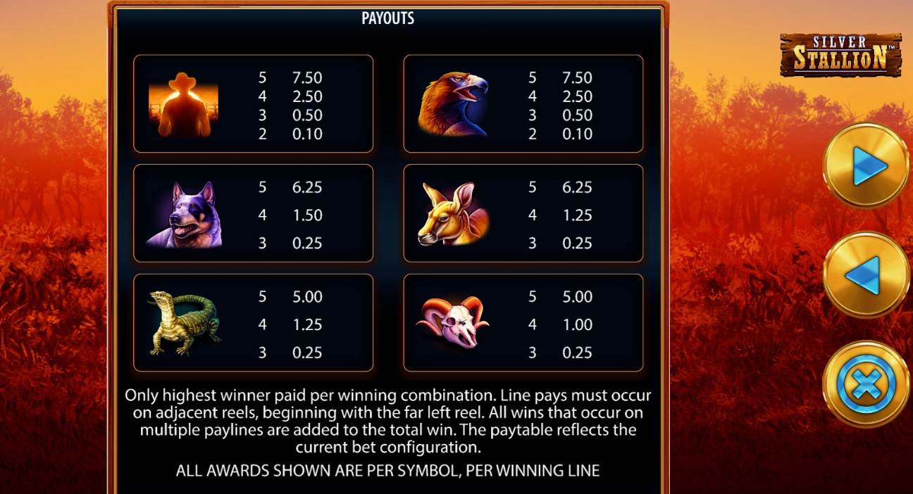 Silver Stallion free play Silver Stallion free play