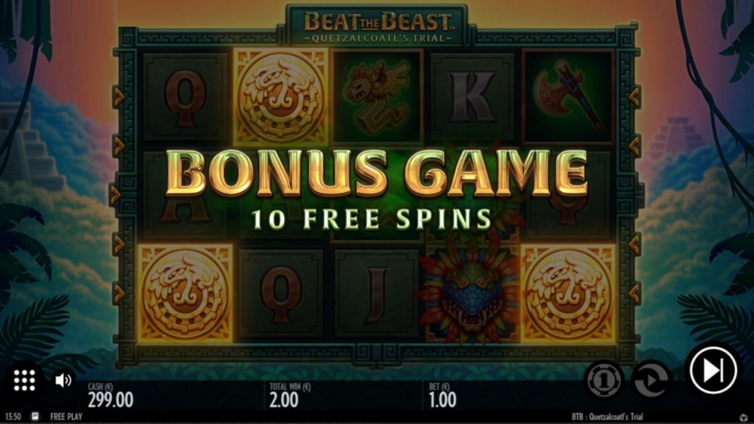 Beat the Beast: Quetzalcoatl’s Trial free play Beat the Beast: Quetzalcoatl’s Trial free play
