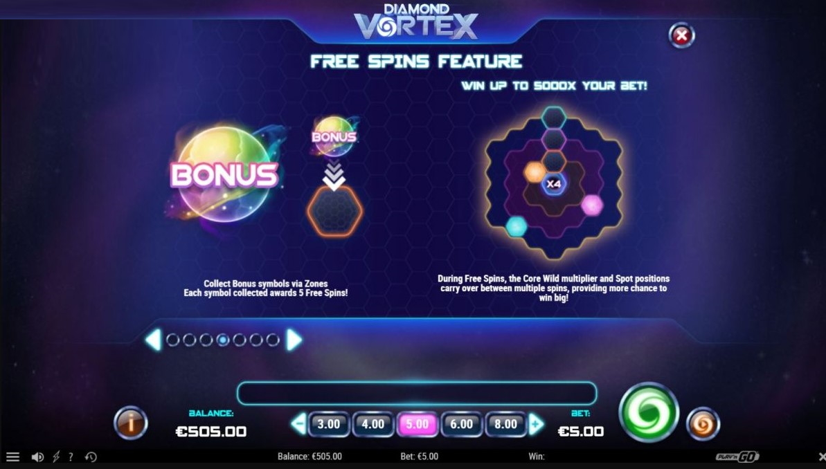 Diamond Vortex free play Diamond Vortex free play