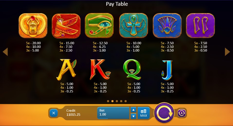 Rise of Egypt Deluxe free play Rise of Egypt Deluxe free play