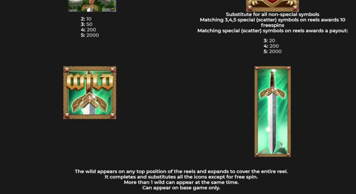 Crown of Avalon free play Crown of Avalon free play