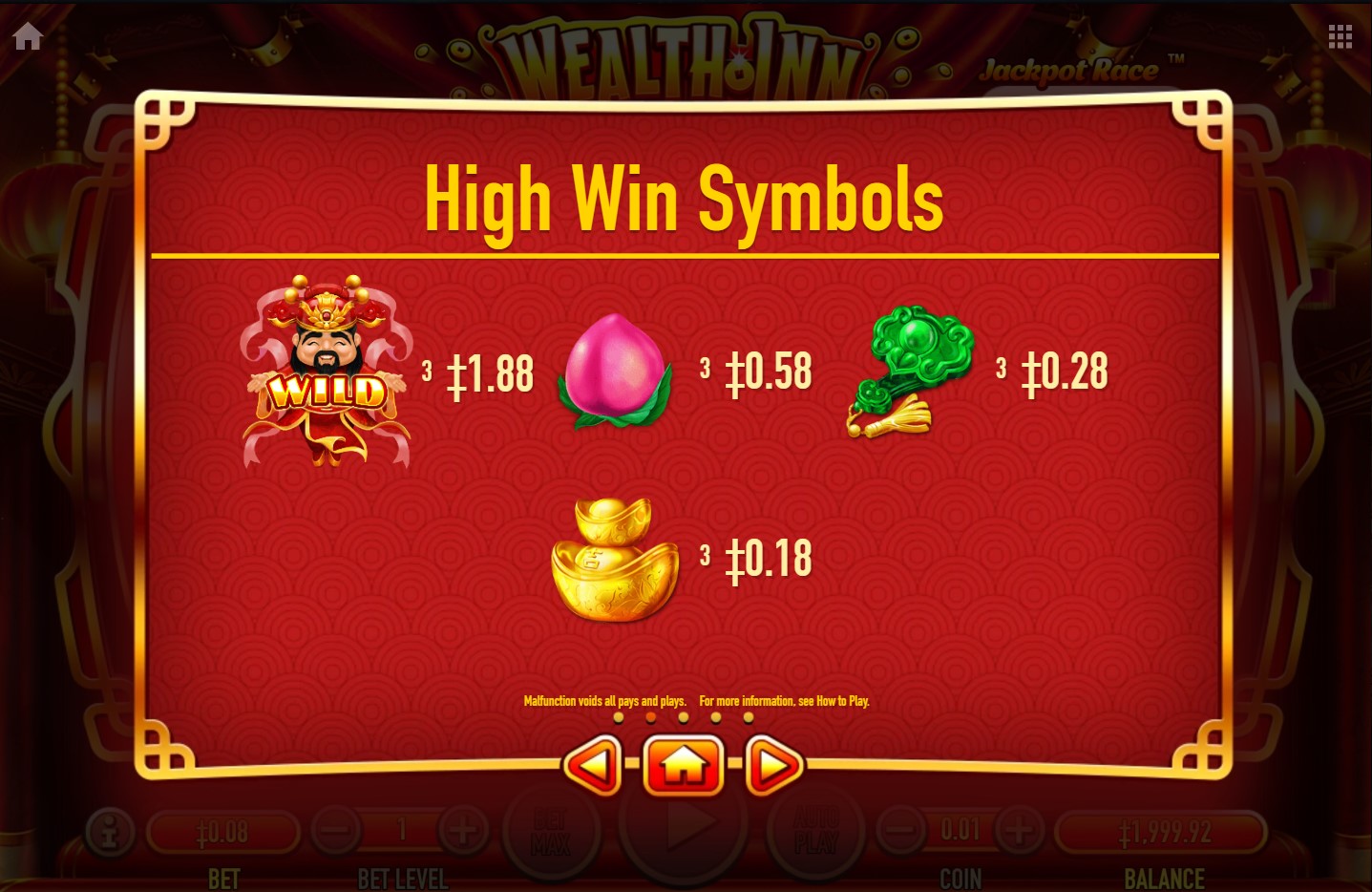 Wealth Inn free play Wealth Inn free play