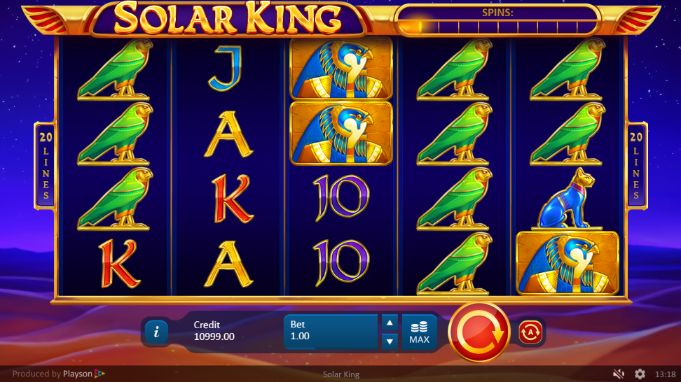 Solar King free play Solar King free play