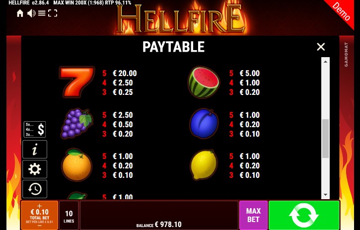 Hellfire free play Hellfire free play